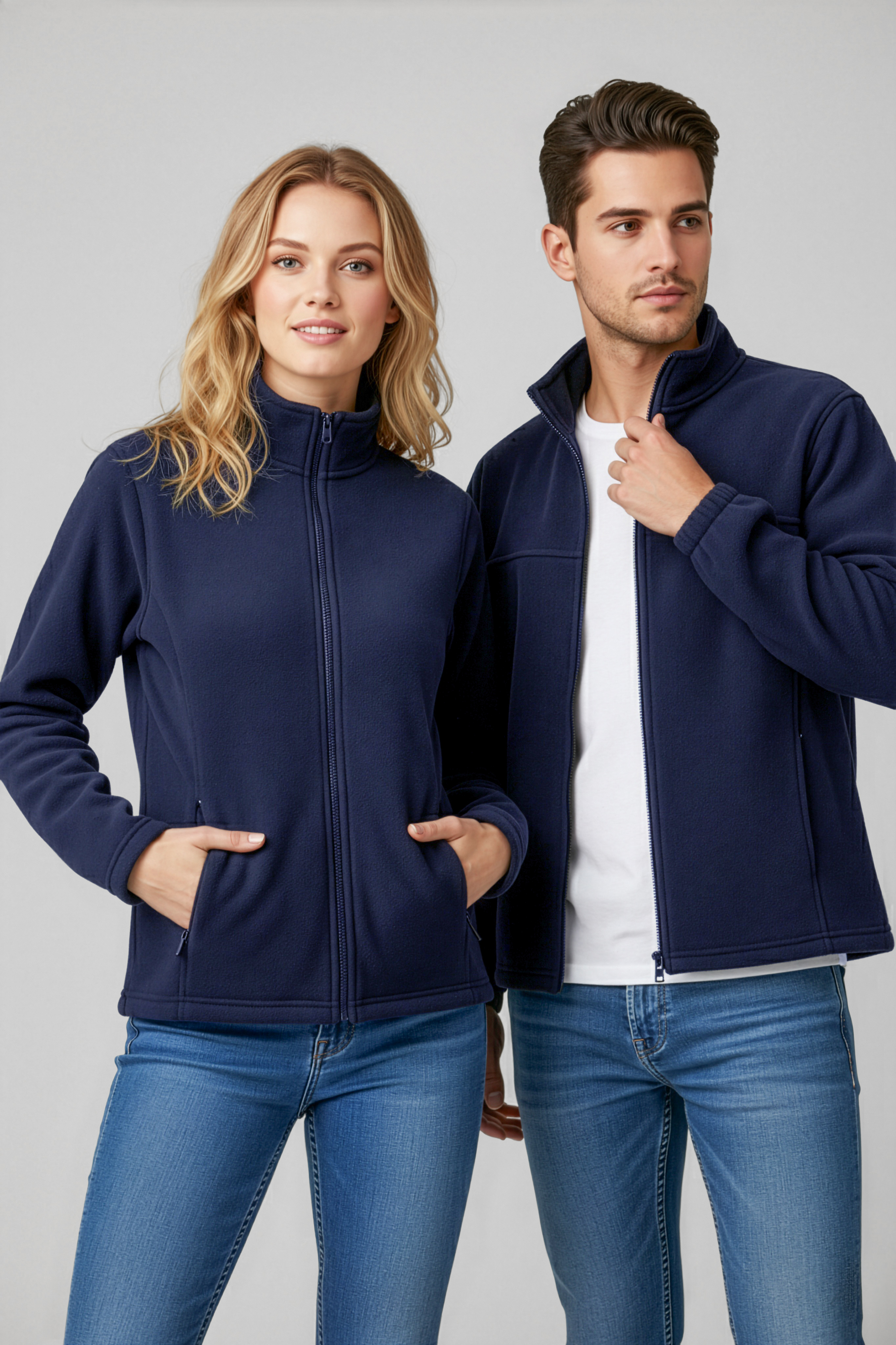 Biz Collection Ladies Plain Micro Fleece Jacket