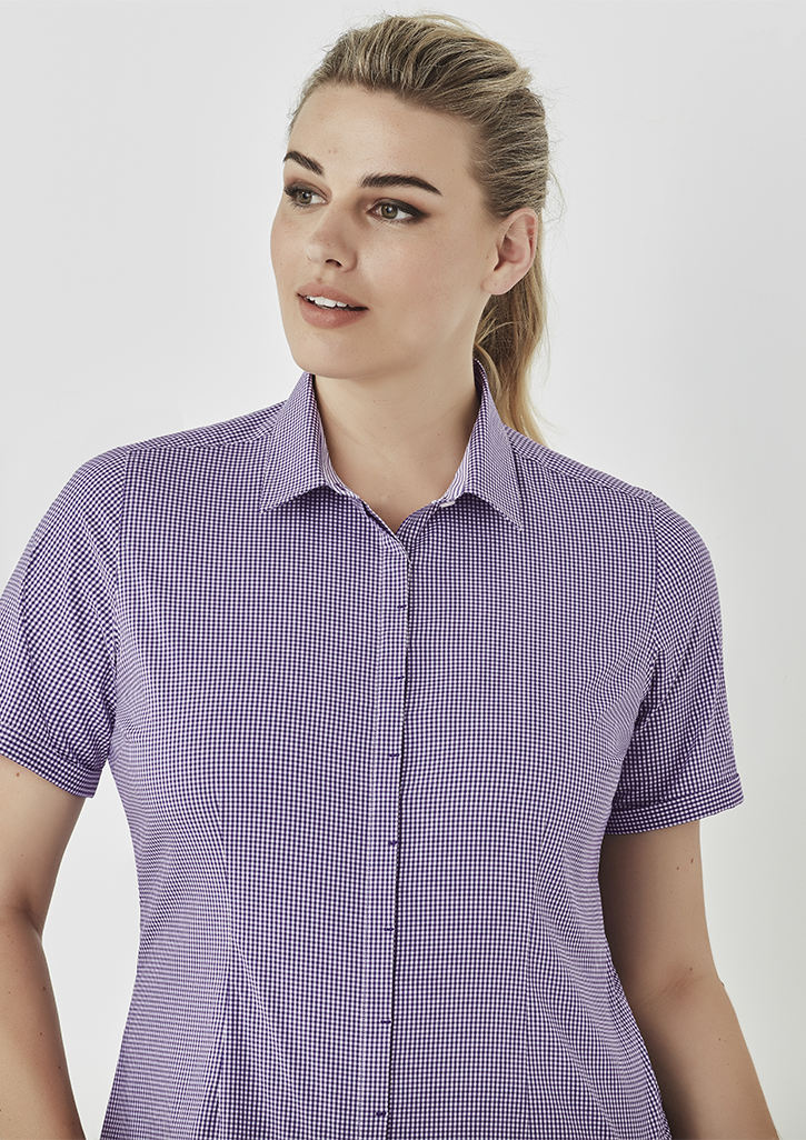 Biz Corporates Womens Newport Short Sleeve Shirts