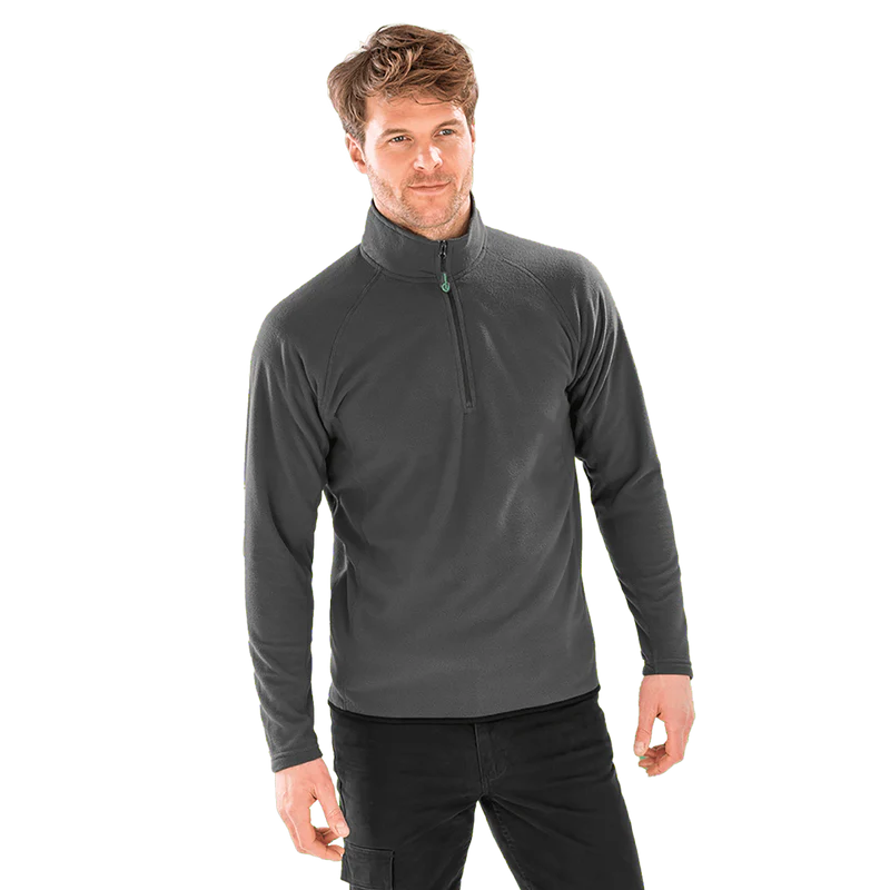 R905X Result Recycled PET Adult Qtr.Zip Fleece Top