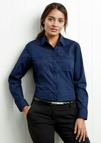 Biz Collection Ladies Bondi Long Sleeve Shirts