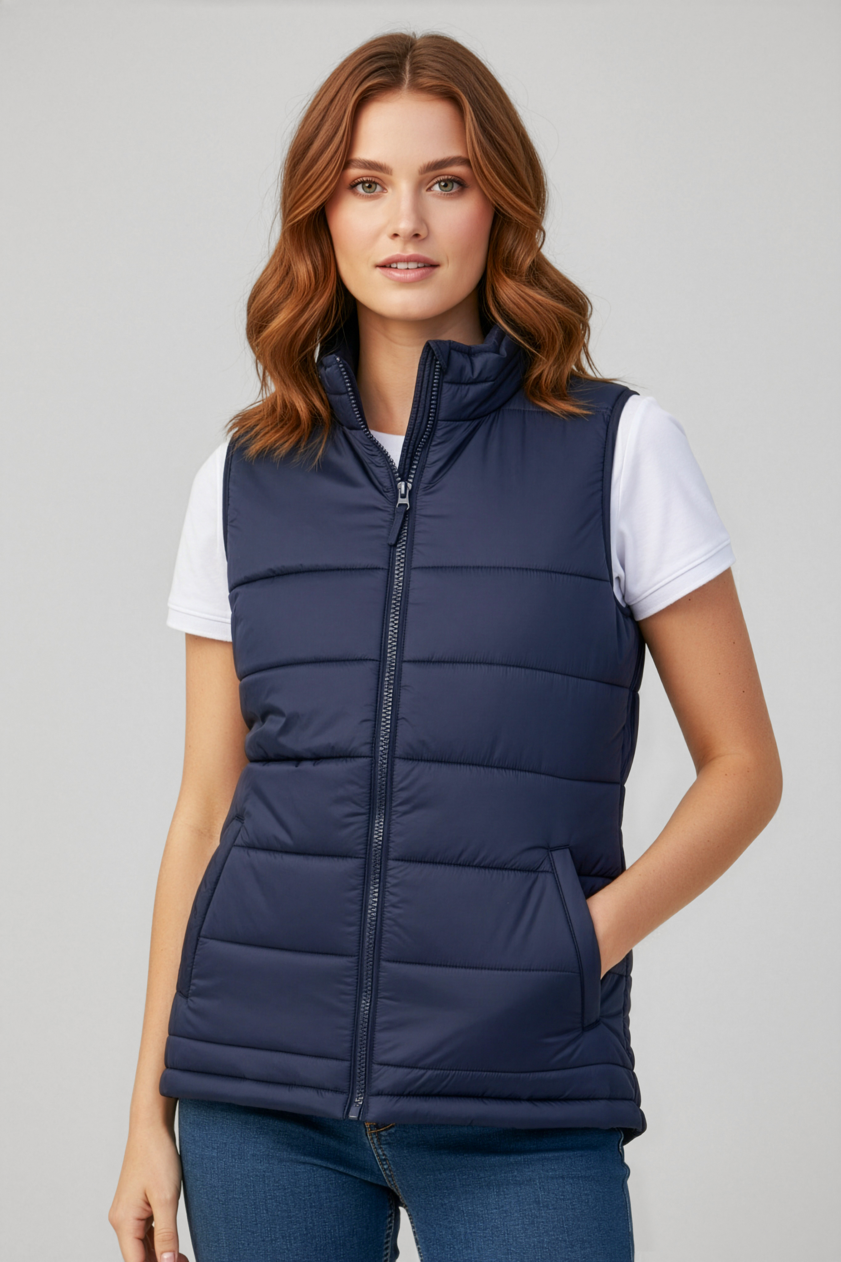 Biz Collection Alpine Ladies Puffer Vest