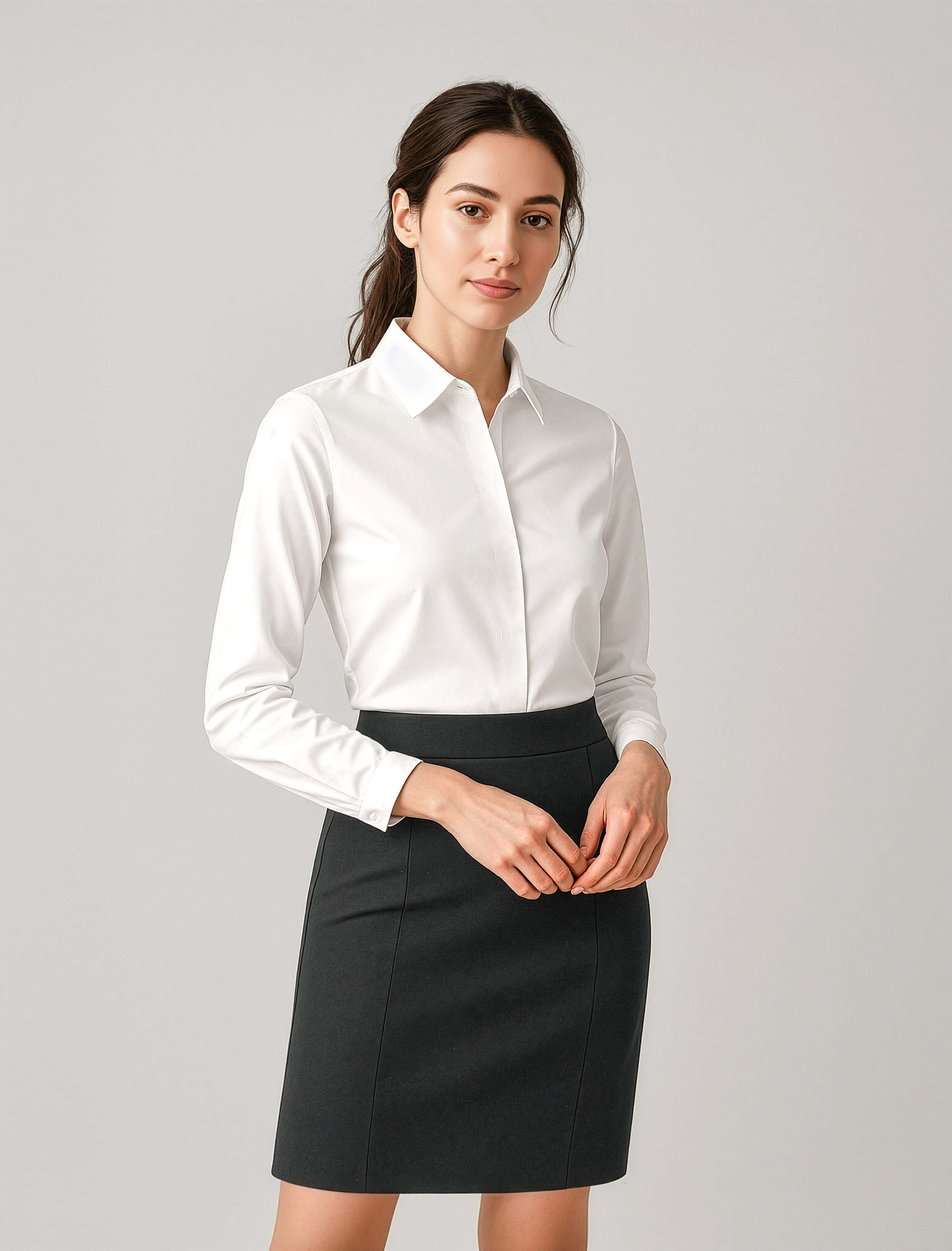 Biz Corporates Womens Charlie L/S Shirts