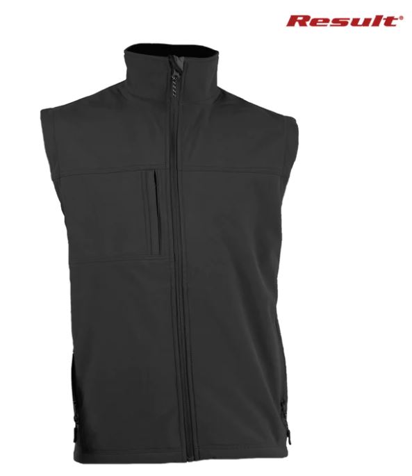 Premium Apparel R014M Result Adults Classic Softshell Vest