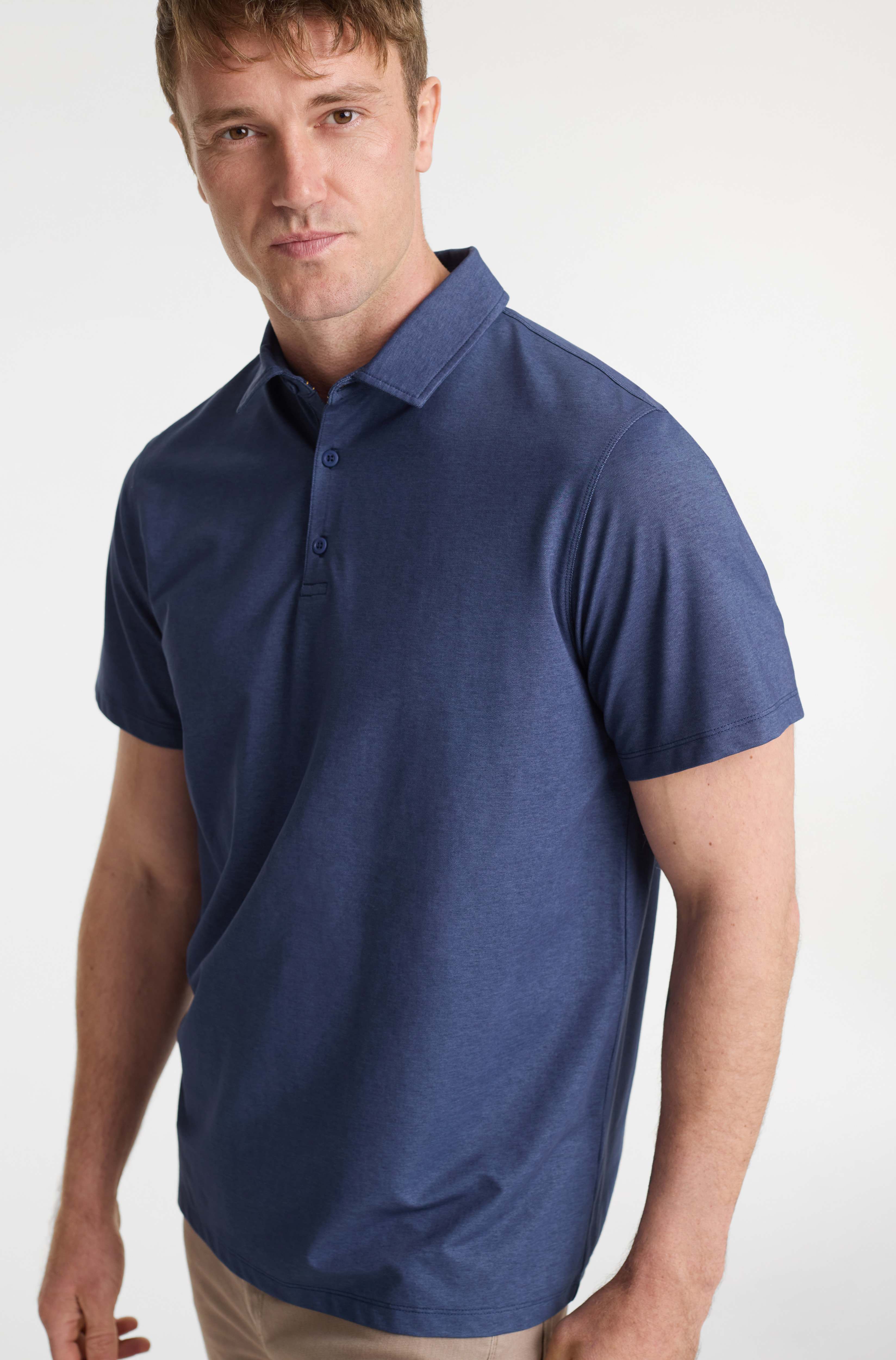 Biz Collection Mens Venture Short Sleeve Polo