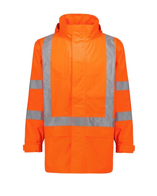 Mens HV X Back Ultralite Waterproof Jacket