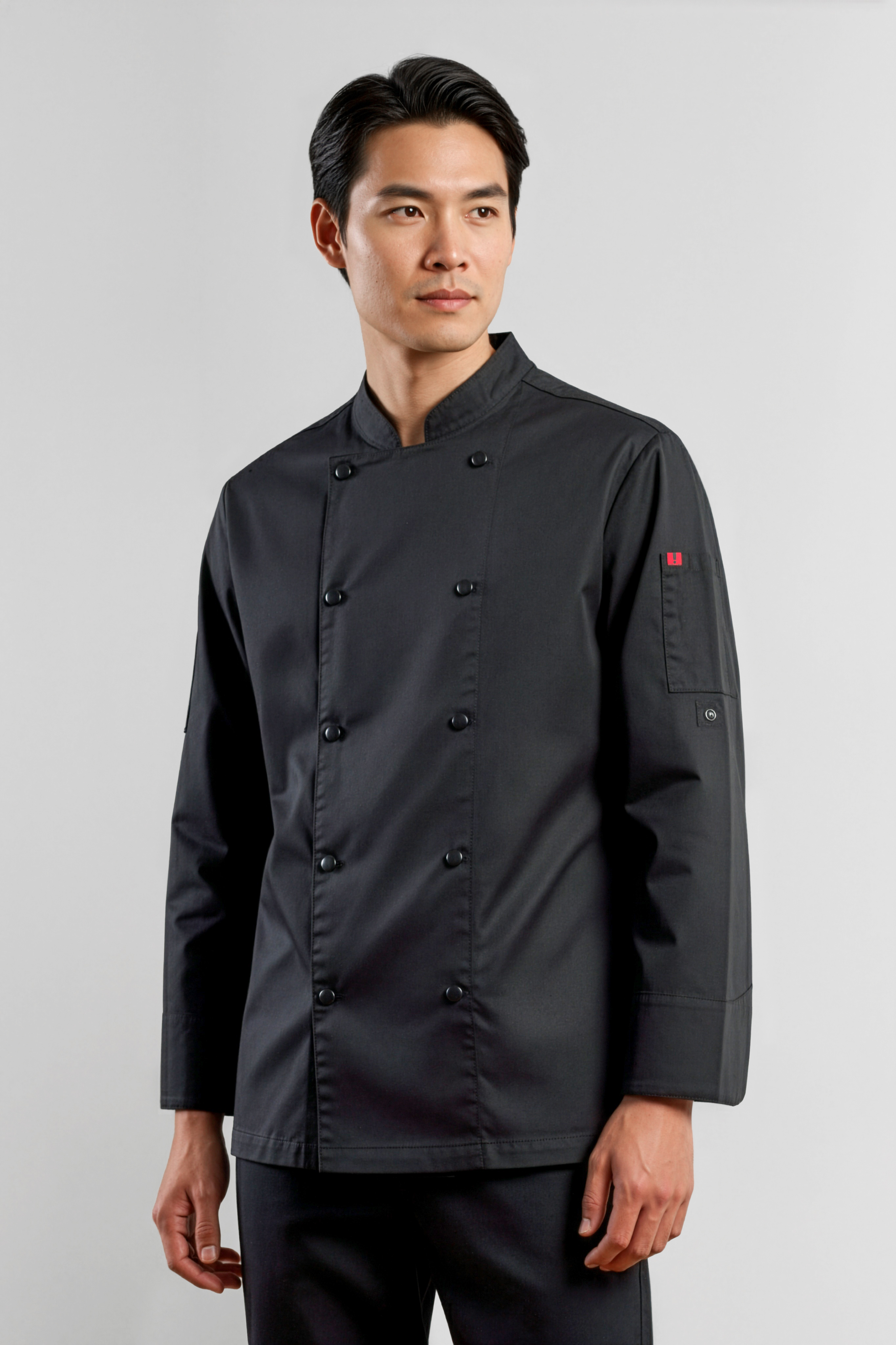 Gusto Mens Cotton L/S Chef Jacket
