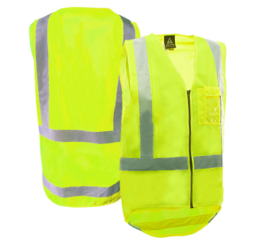 Zipped Hi Vis Vest Day/Night