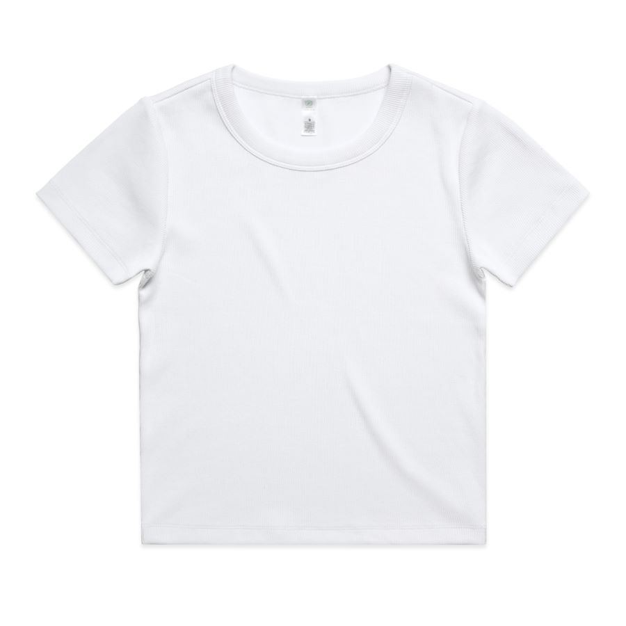 Womens Organic Rib Tee