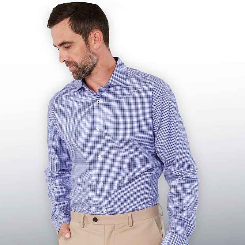 BMV Barkers Stamford Check Shirts Mens