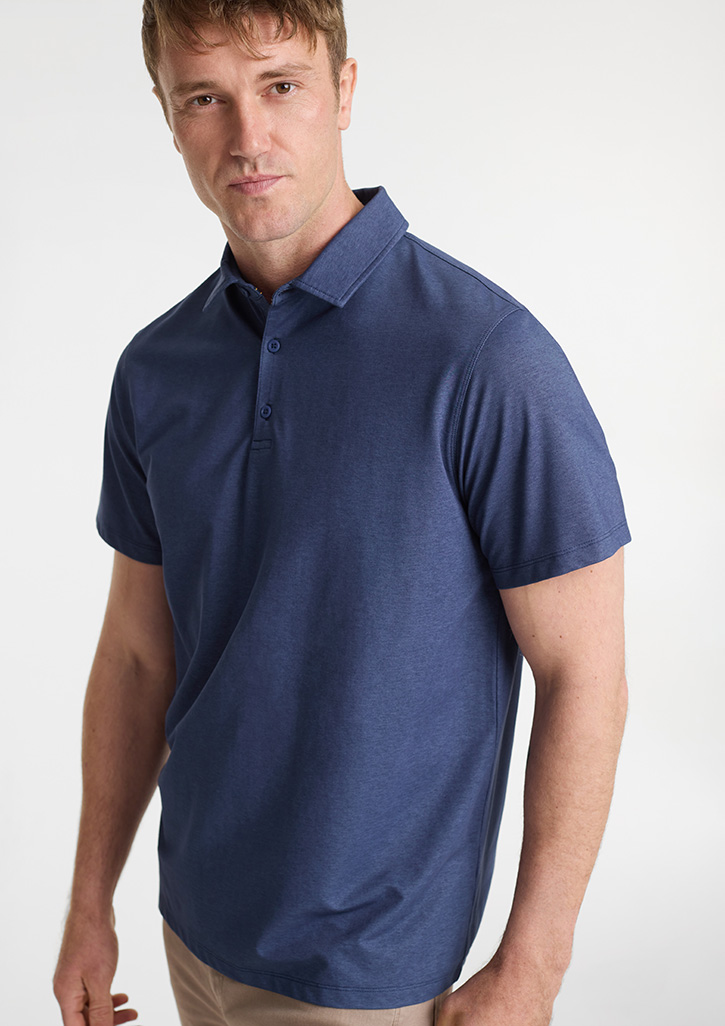 Biz Collection Mens Venture Short Sleeve Polo