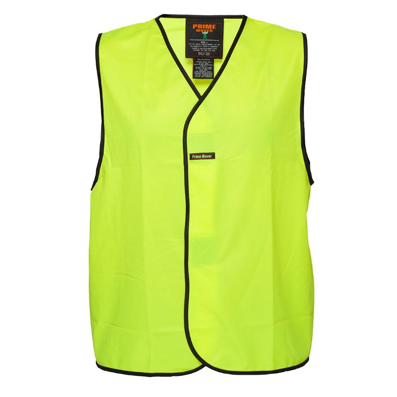 Fire Warden Hi-Vis Vest Class D - Yellow