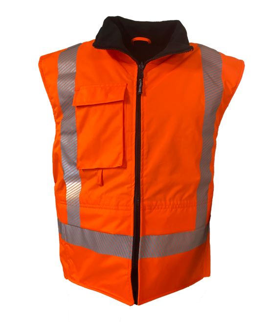 TTMC D/N Essentials Full Orange PU Coated Vest