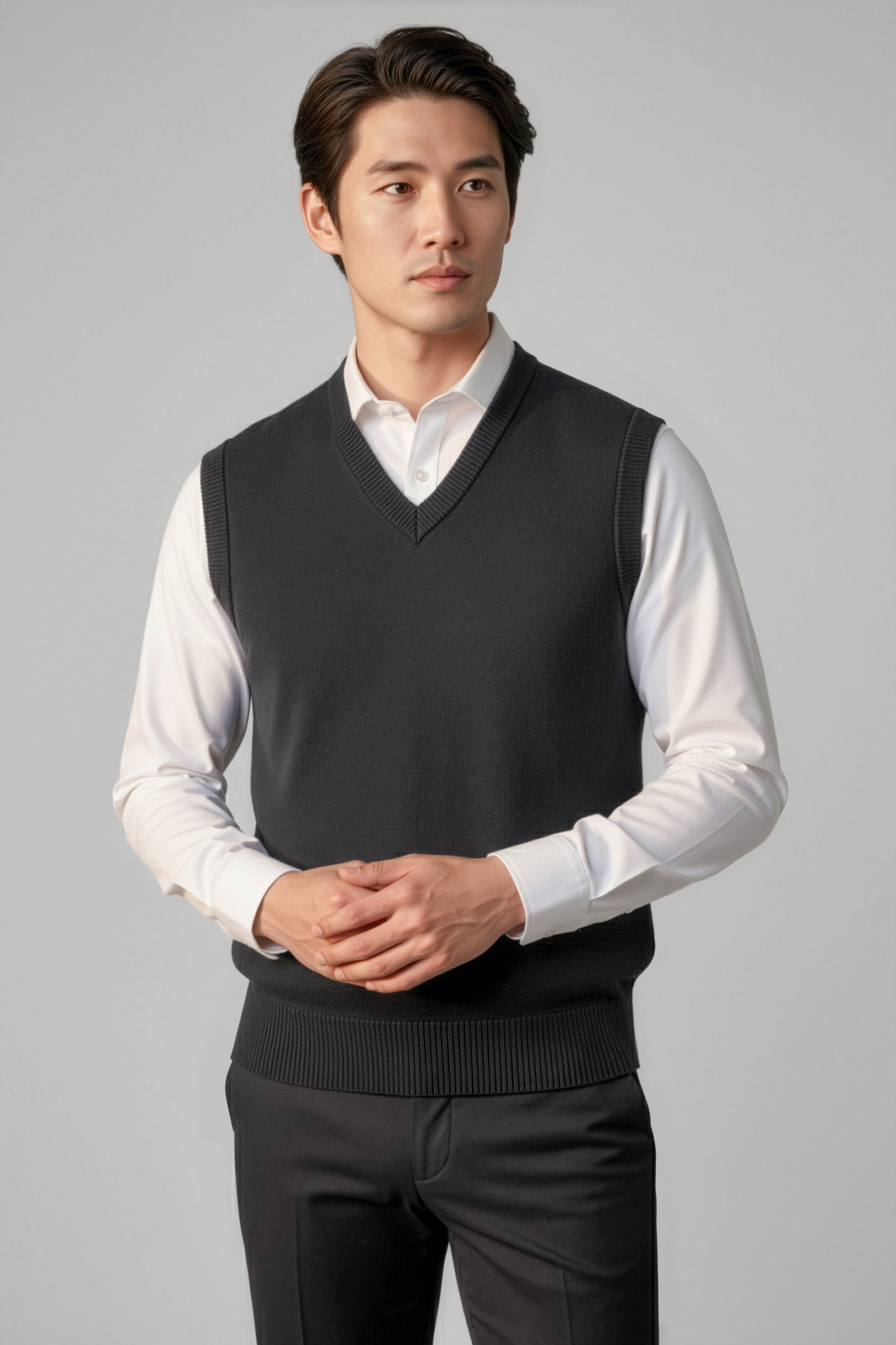 Biz Collection Mens Woolmix Vest