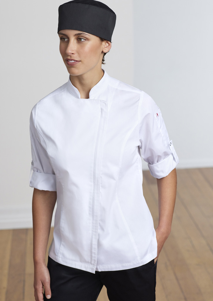 Womens Alfresco Long Sleeve Chef Jacket