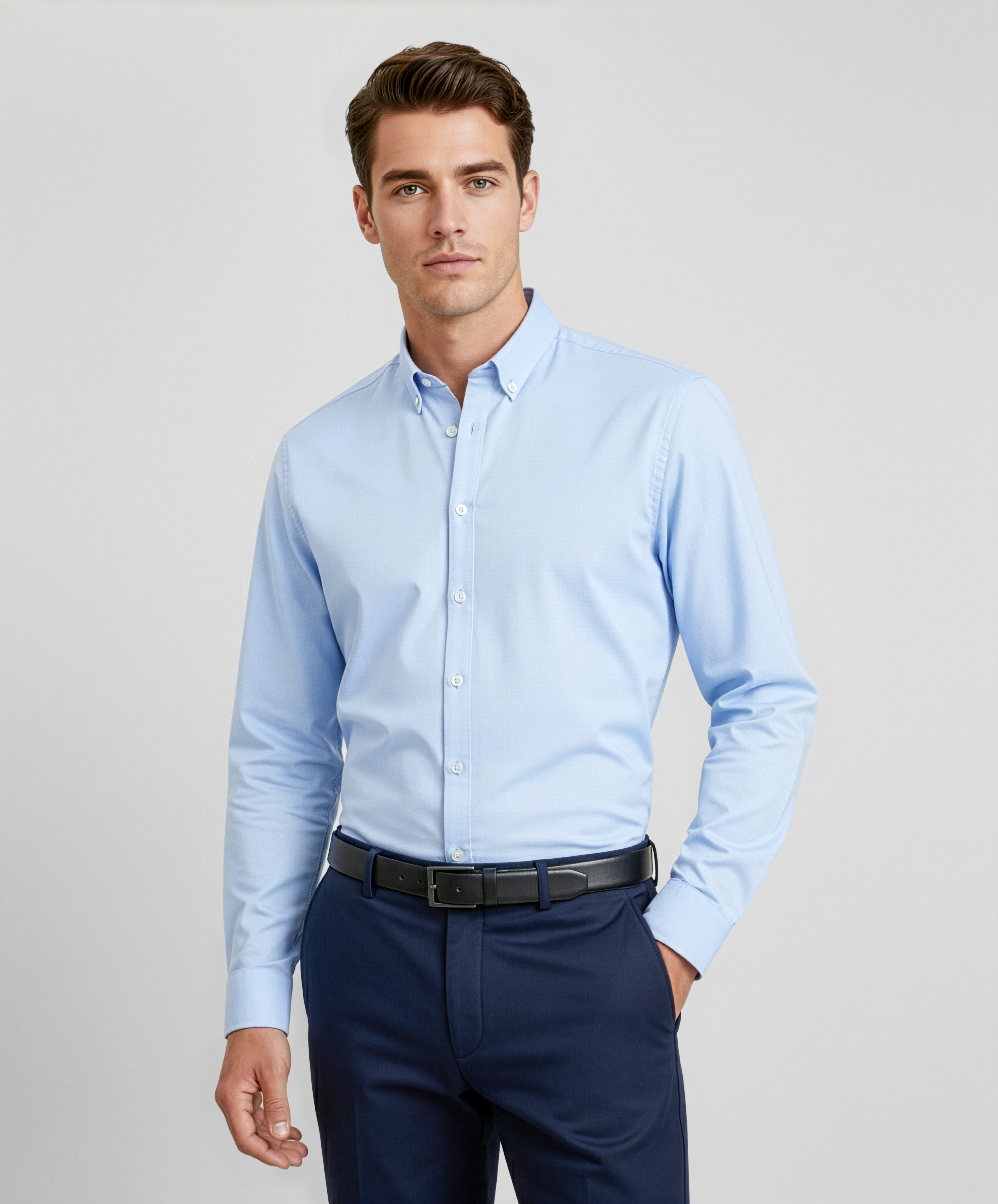 Biz Collection Camden Mens Long Sleeve Shirts