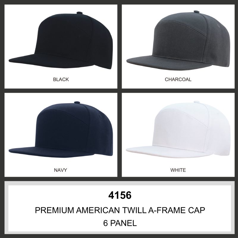 Headwear 6PNL A Frame American Twill Cap
