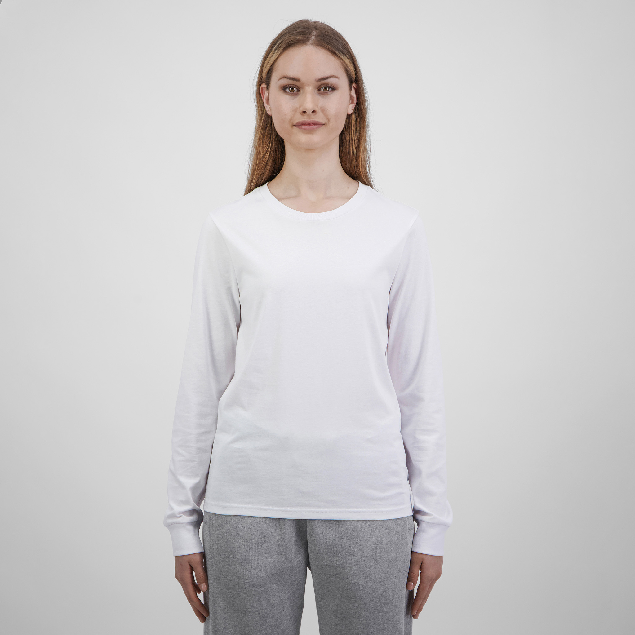 GOODMATES Womens Basis Long Sleeve Tee