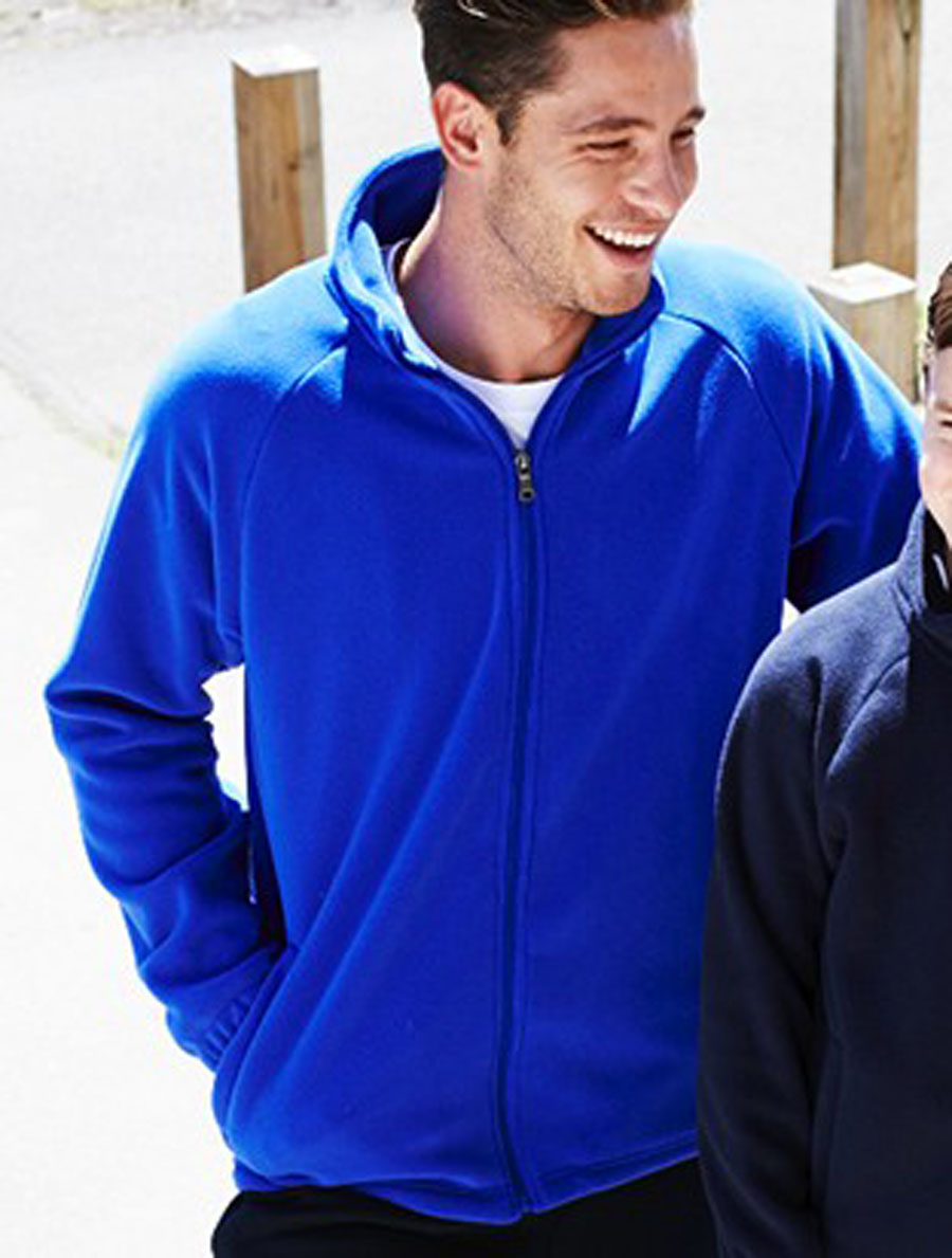 Unisex Adults Polar Fleece Zip Through Jacket