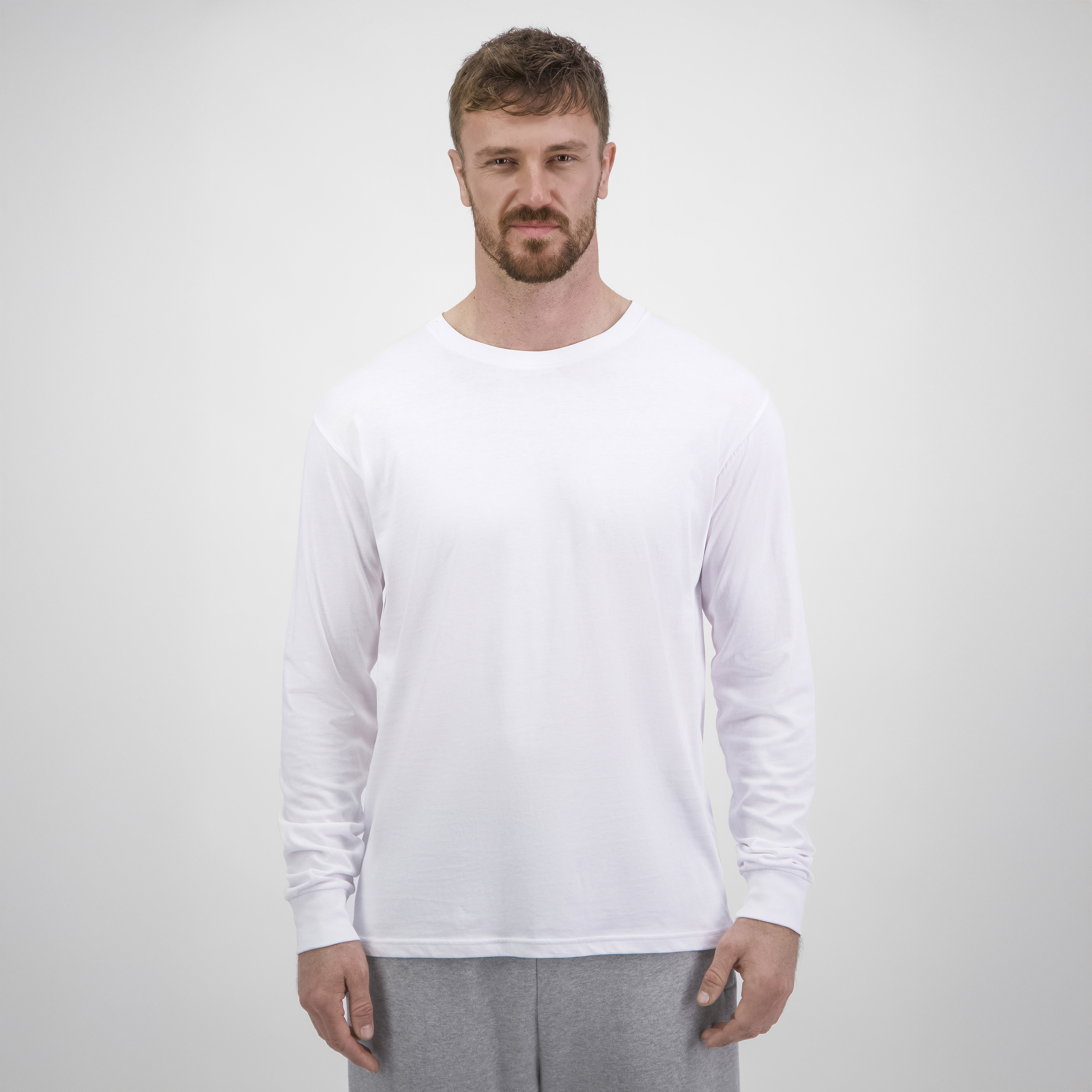GOODMATES Mens Basis Long Sleeve Tee