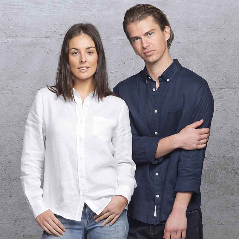 BMV smpli Womens Linen Shirts