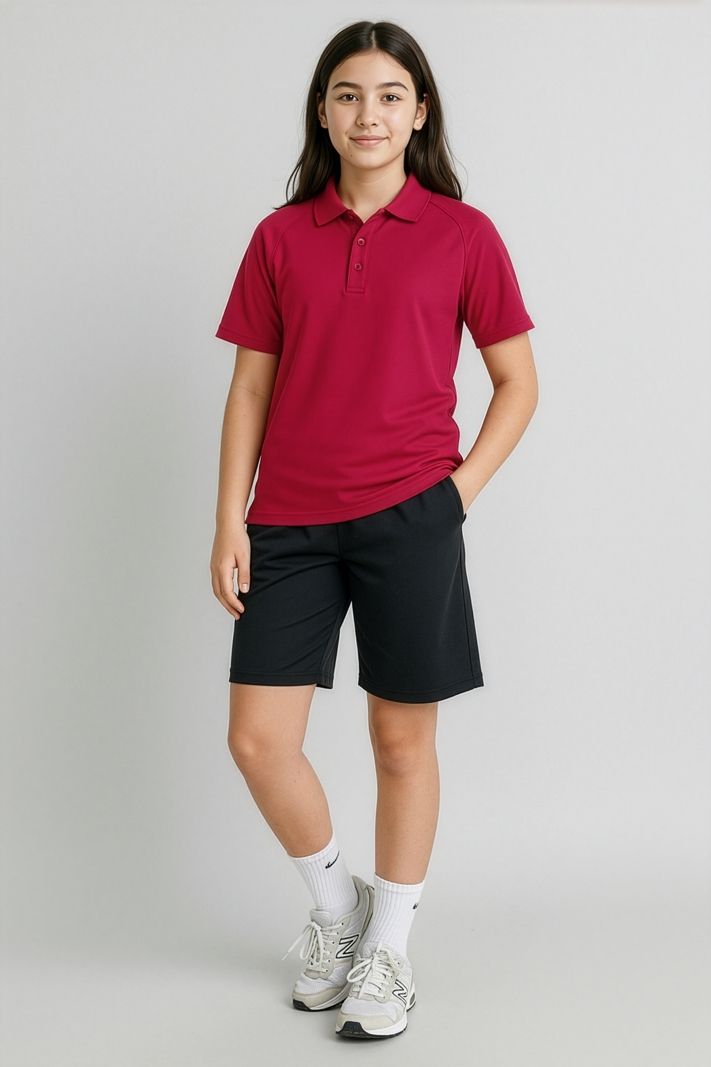 Biz Collection Kids Sprint Polo