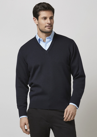 Biz Collection Mens Woolmix Pullover