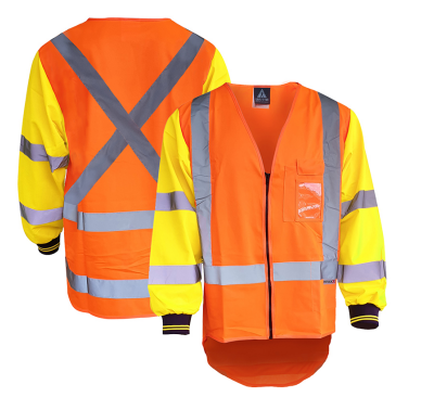 TTMC MTC Zipped Hi Vis Vest Day/Night