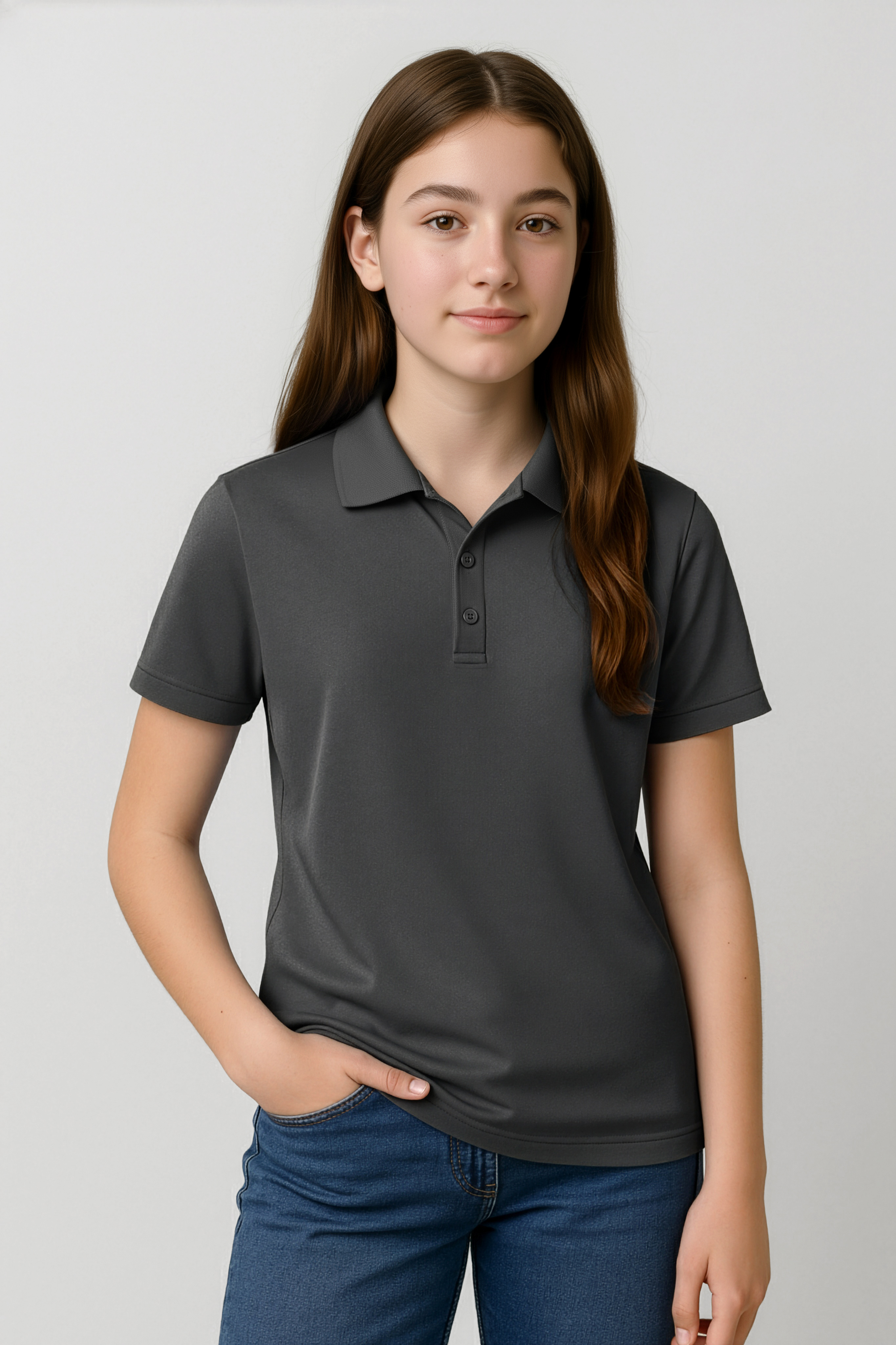 Kids Action Short Sleeve Polo