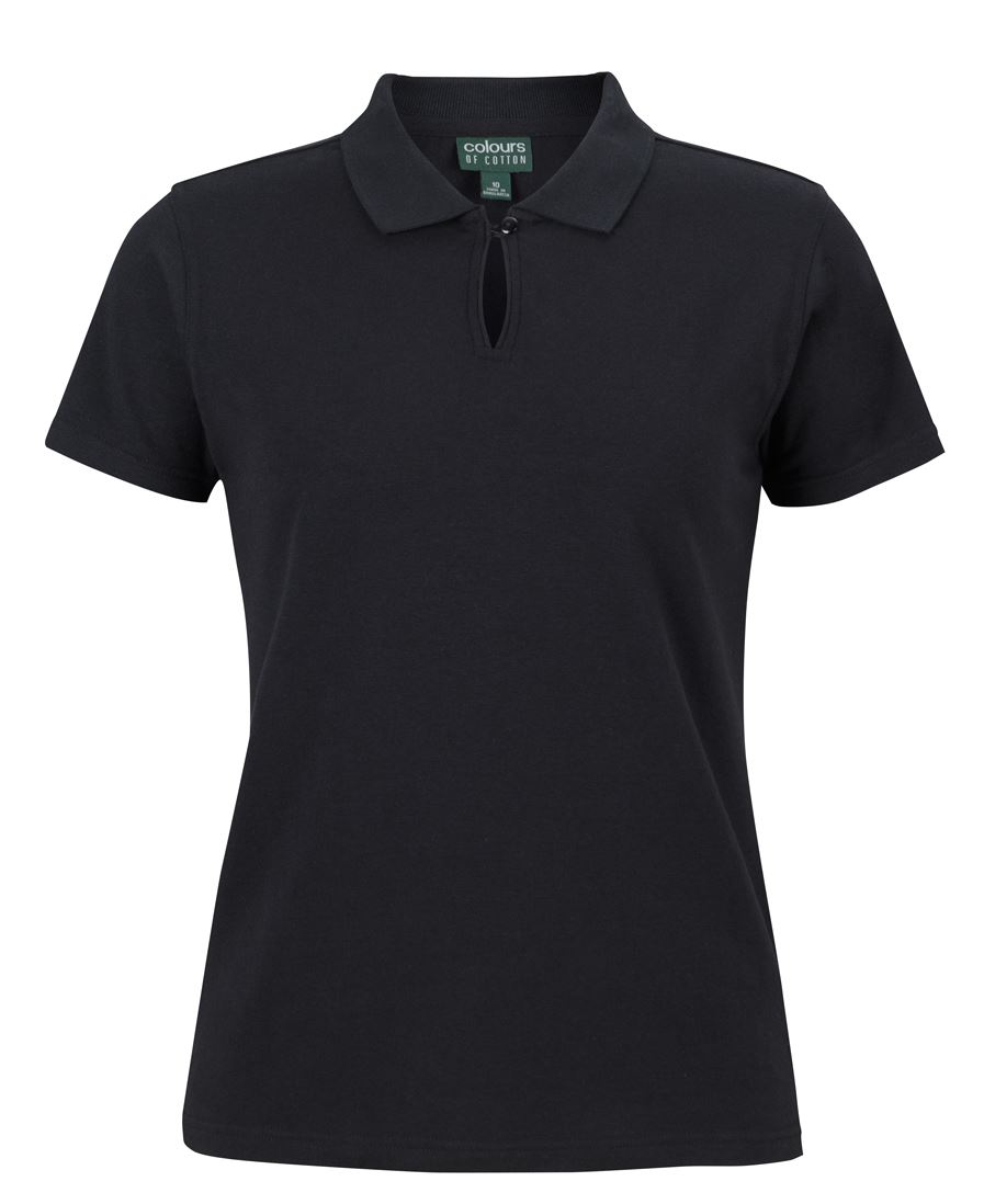 JB's C of C Ladies Cotton S/S Stretch Polo