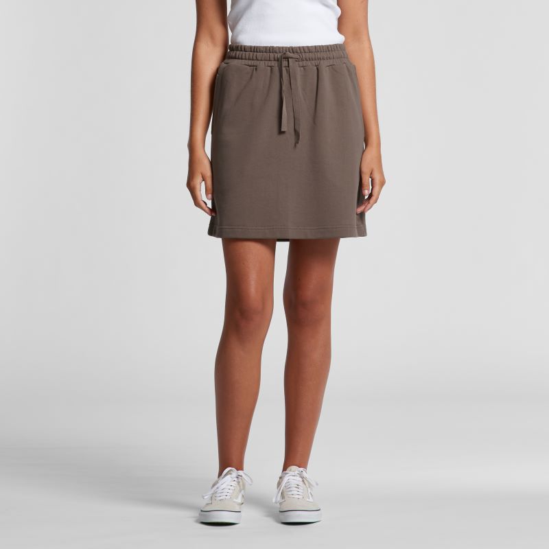 AS COLOUR WOMENS TERRY SKIRT