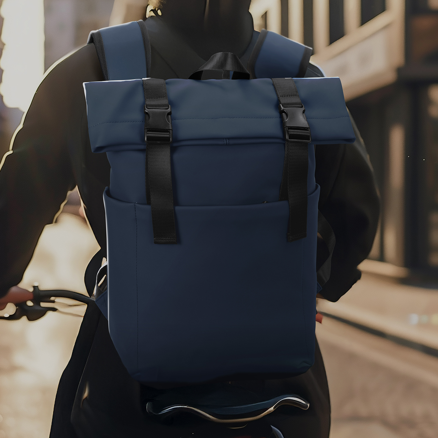 Archer Soft Touch Flap Backpack