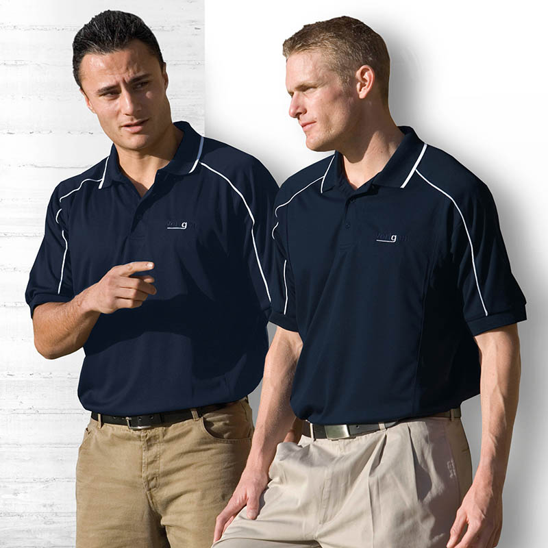 BMV Dri Gear Eyelet Polo - Mens