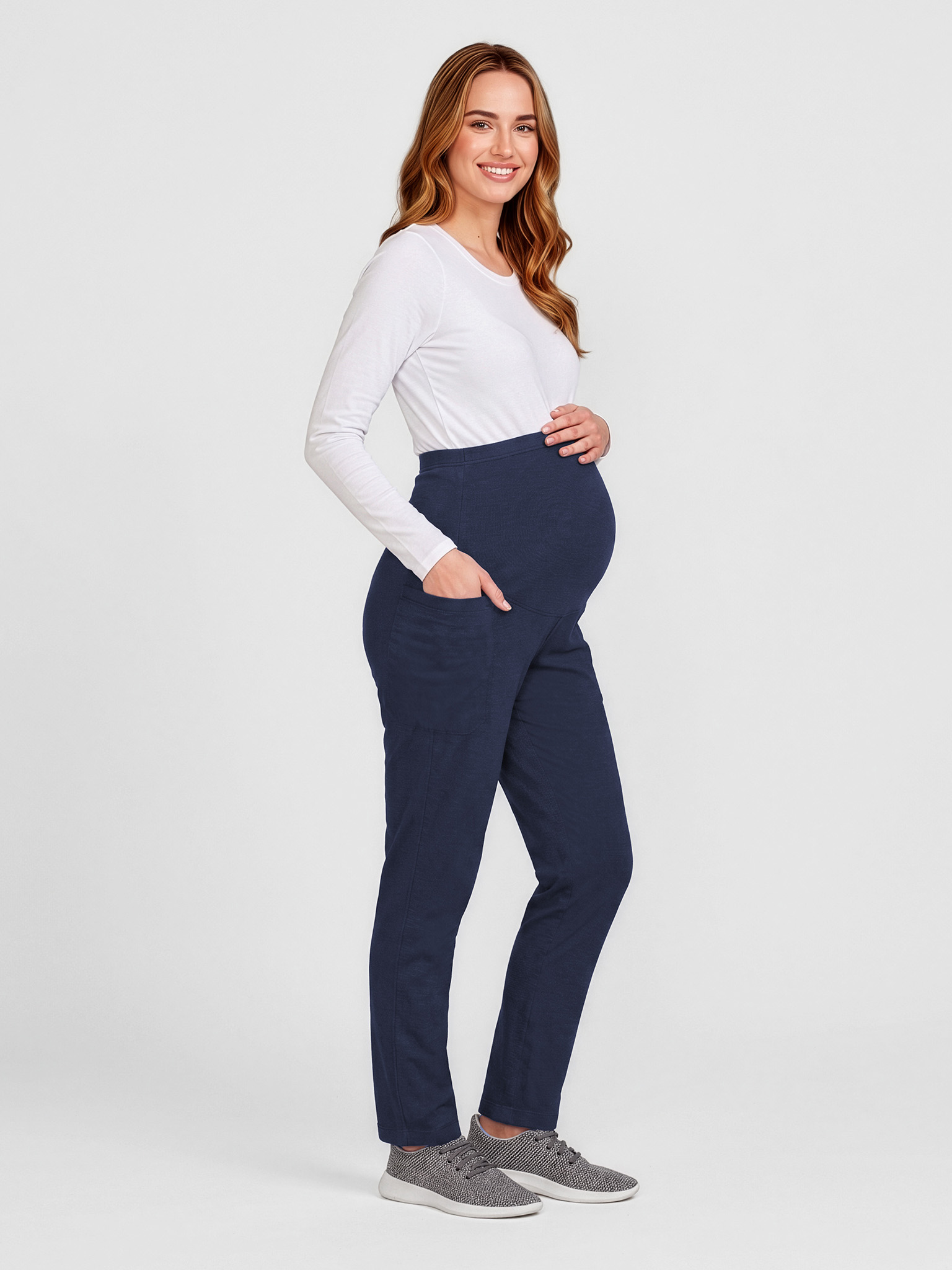 Womens Rose Maternity Scrub Pant