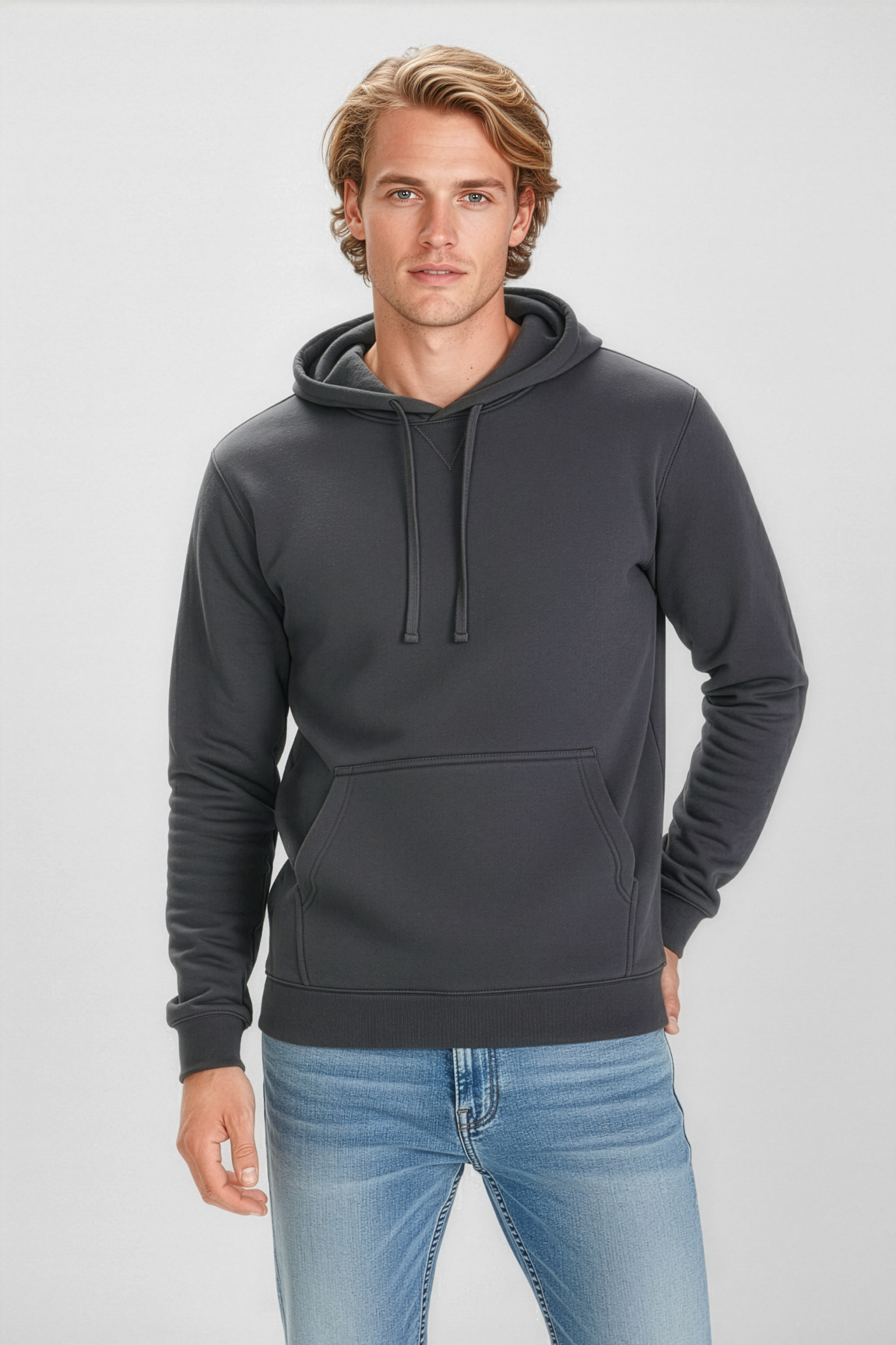 Biz Collection Mens Crew Hoodie