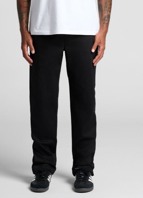 Straight Elastic Pants