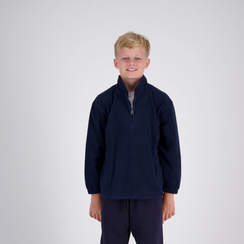 Cloke MicroFleece Half Zip Top - Kids