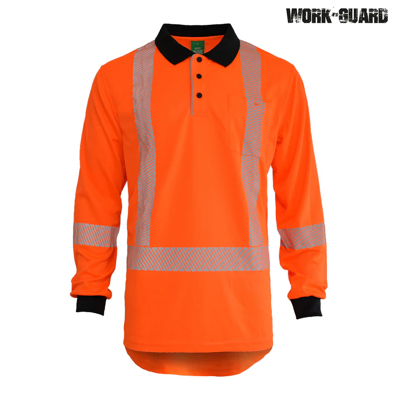 R483X Workguard Recycled TTMC LS Polo