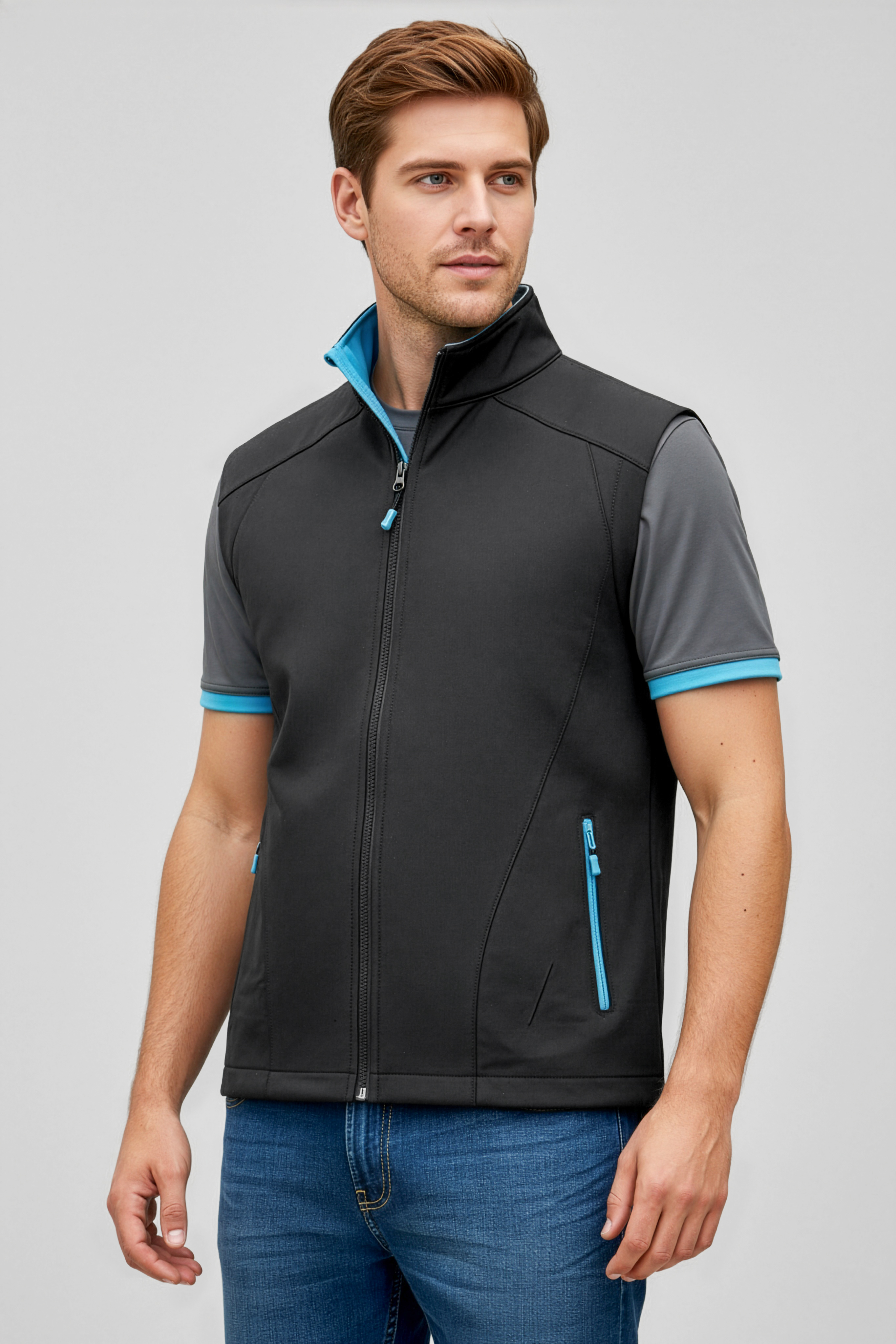 Biz Collection Mens Geneva Vest
