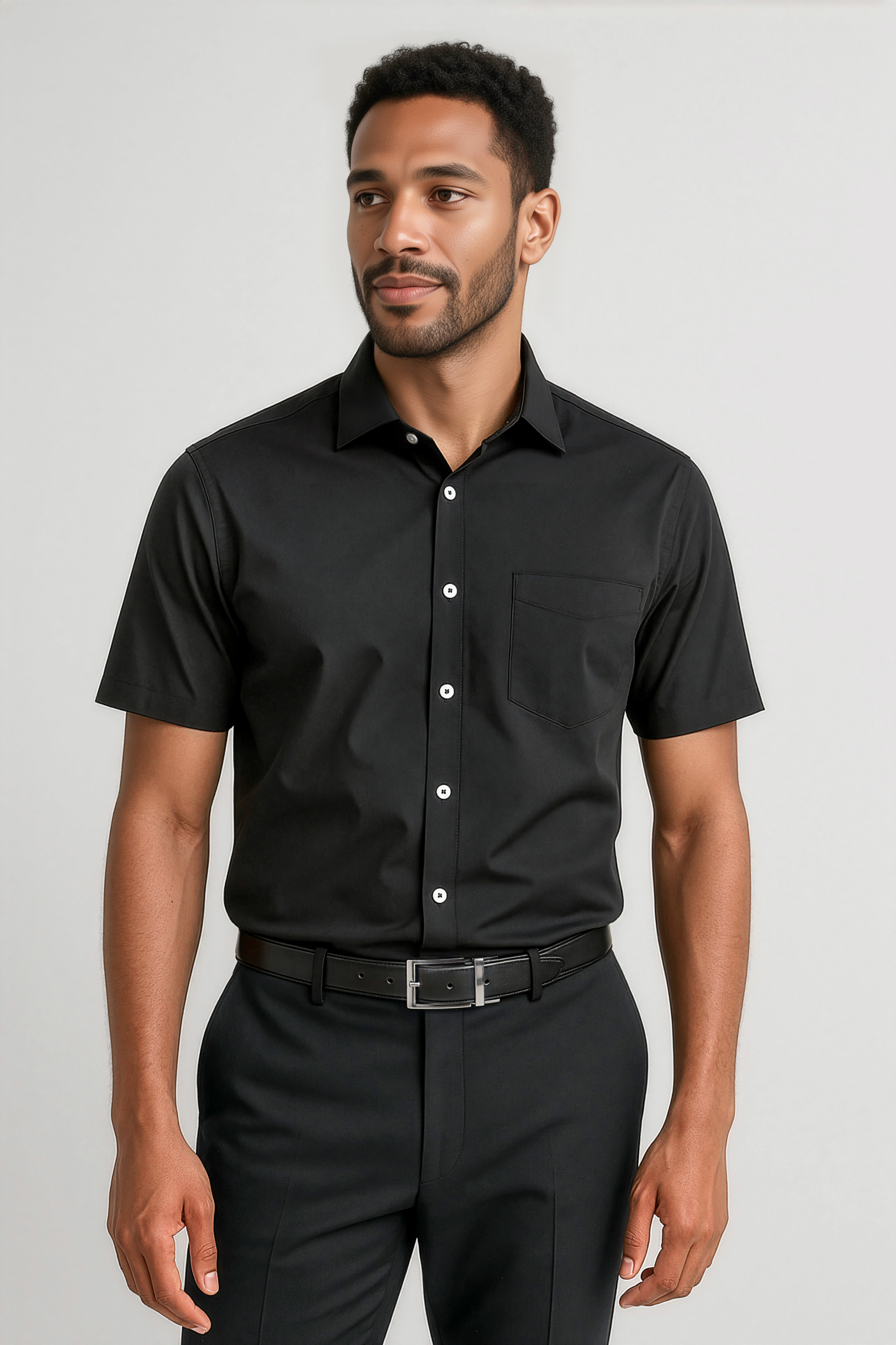 Biz Corporates Mens Charlie Classic Fit S/S Shirts
