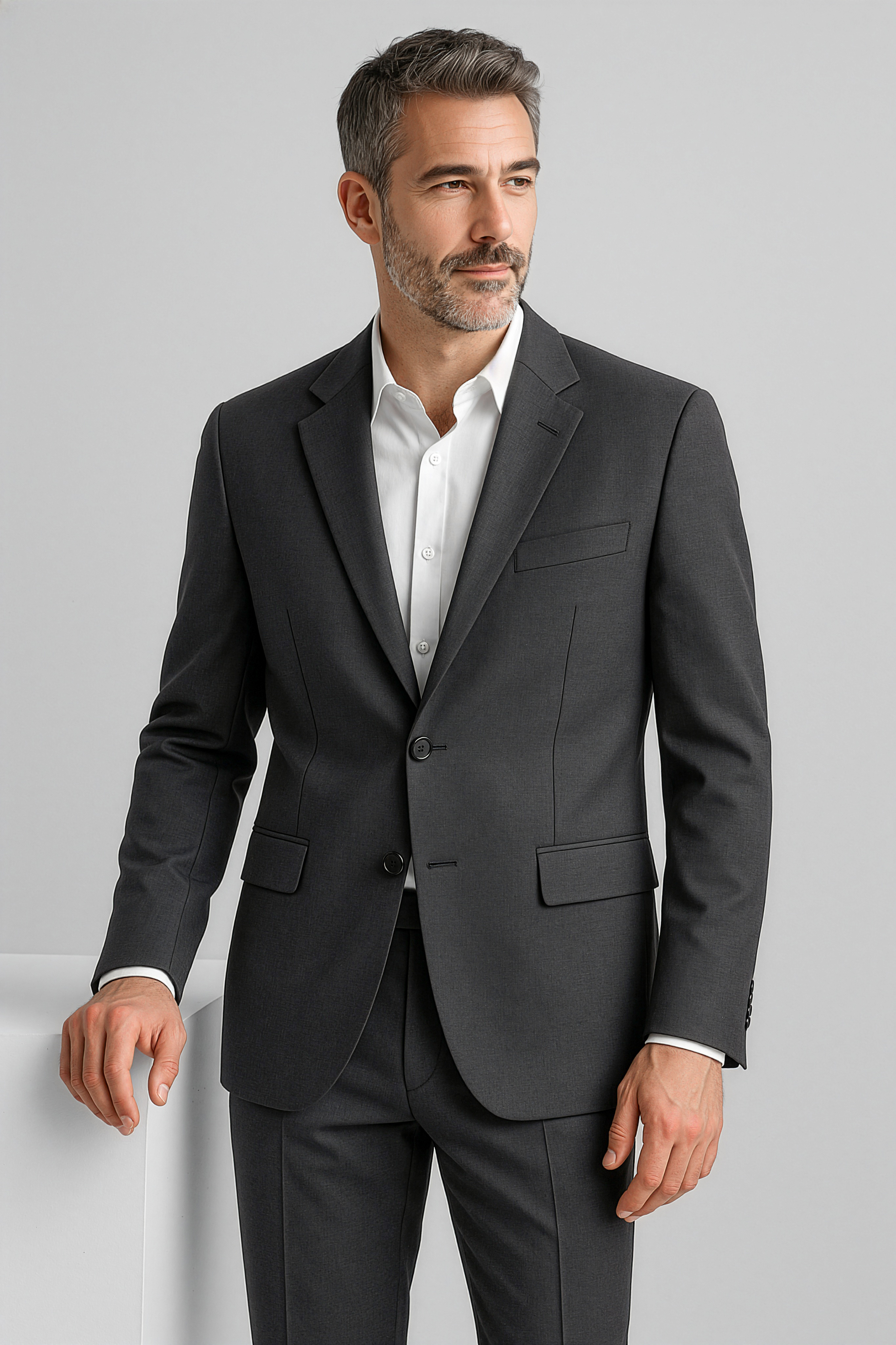 Biz Corporates Mens 2 Button Jacket