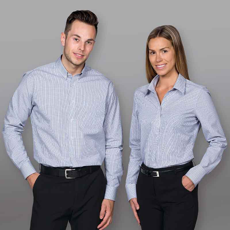 BMV The Cedar Hill Check Shirts - Mens