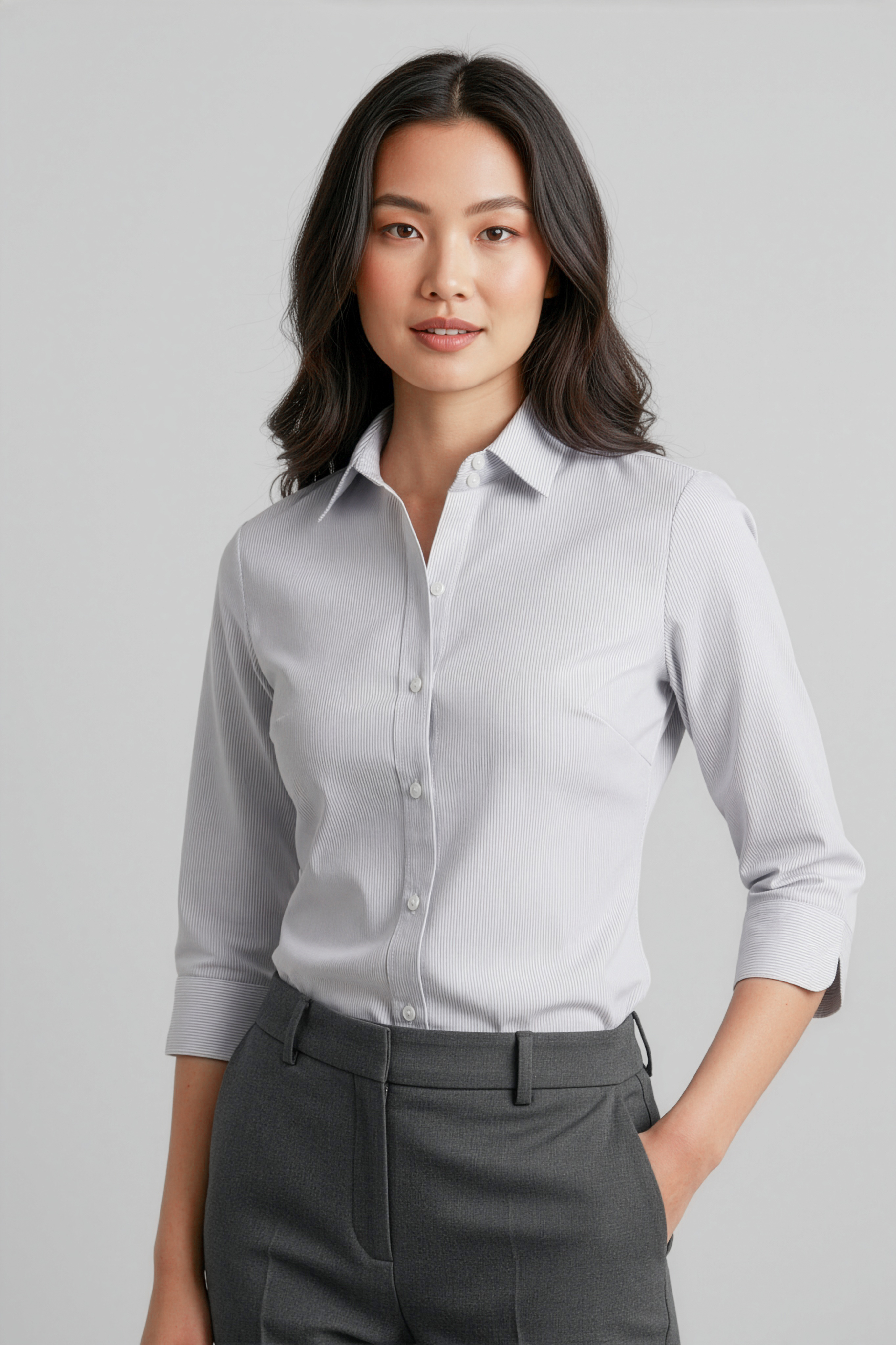 Biz Collection Ladies Ambassador 3/4 Sleeve Shirts