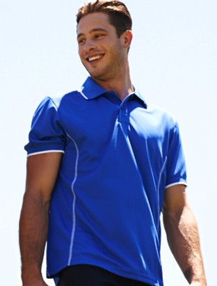 Stitch Feature Essentials Mens S/S Polo