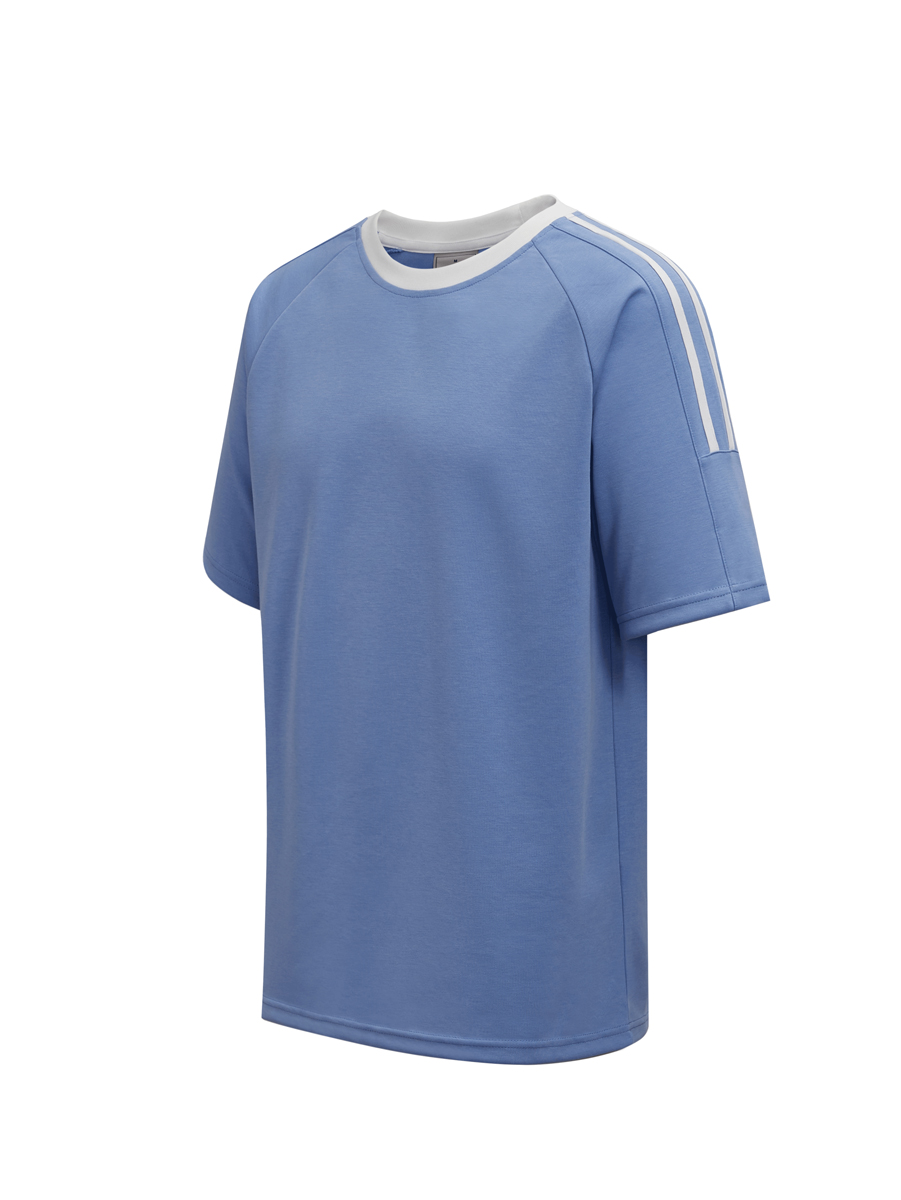 Bocini Twin Stripe Raglan Tee - Kids