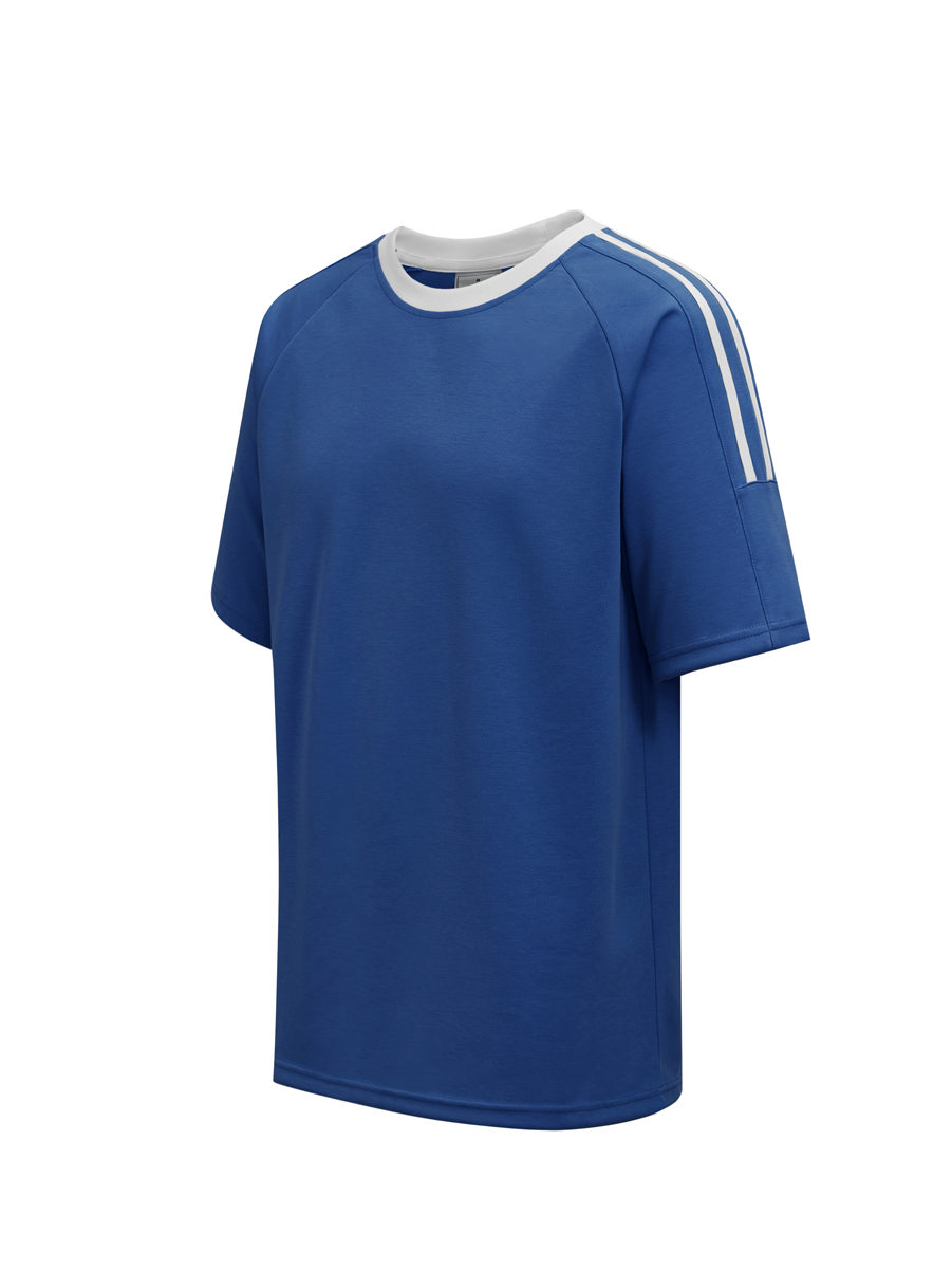Bocini Twin Stripe Raglan Tee