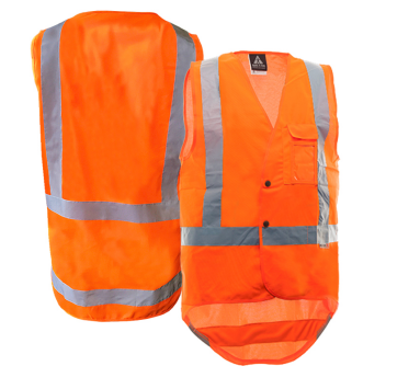 Domed Hi Vis Vest Day/Night