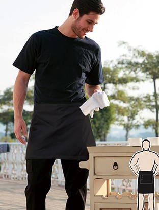 Polyester Drill Quarter Apron - With Pocket