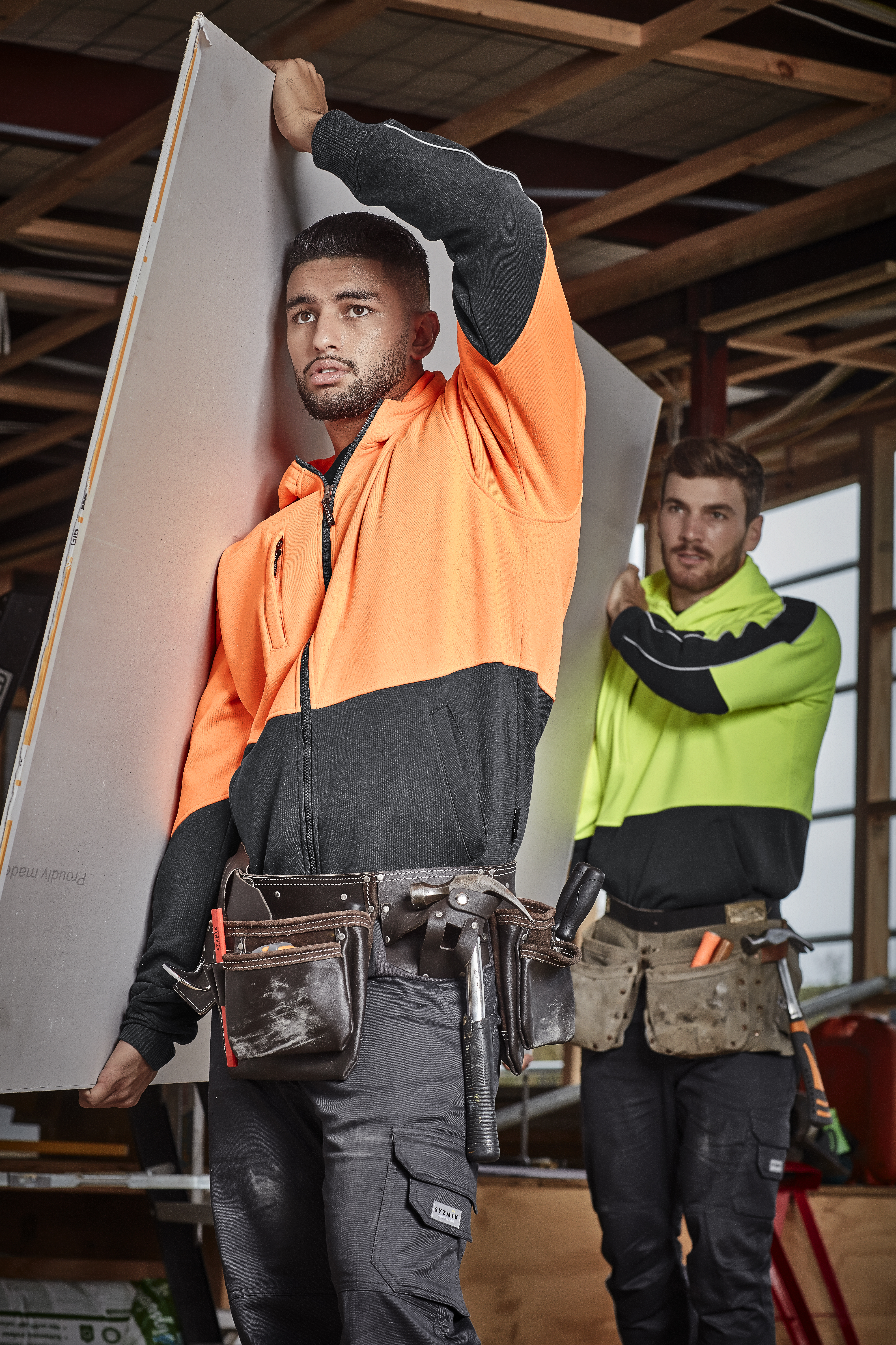 Syzmik Unisex Hi Vis Pullover Hoodie