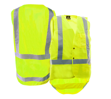 Domed Hi Vis Vest Day/Night