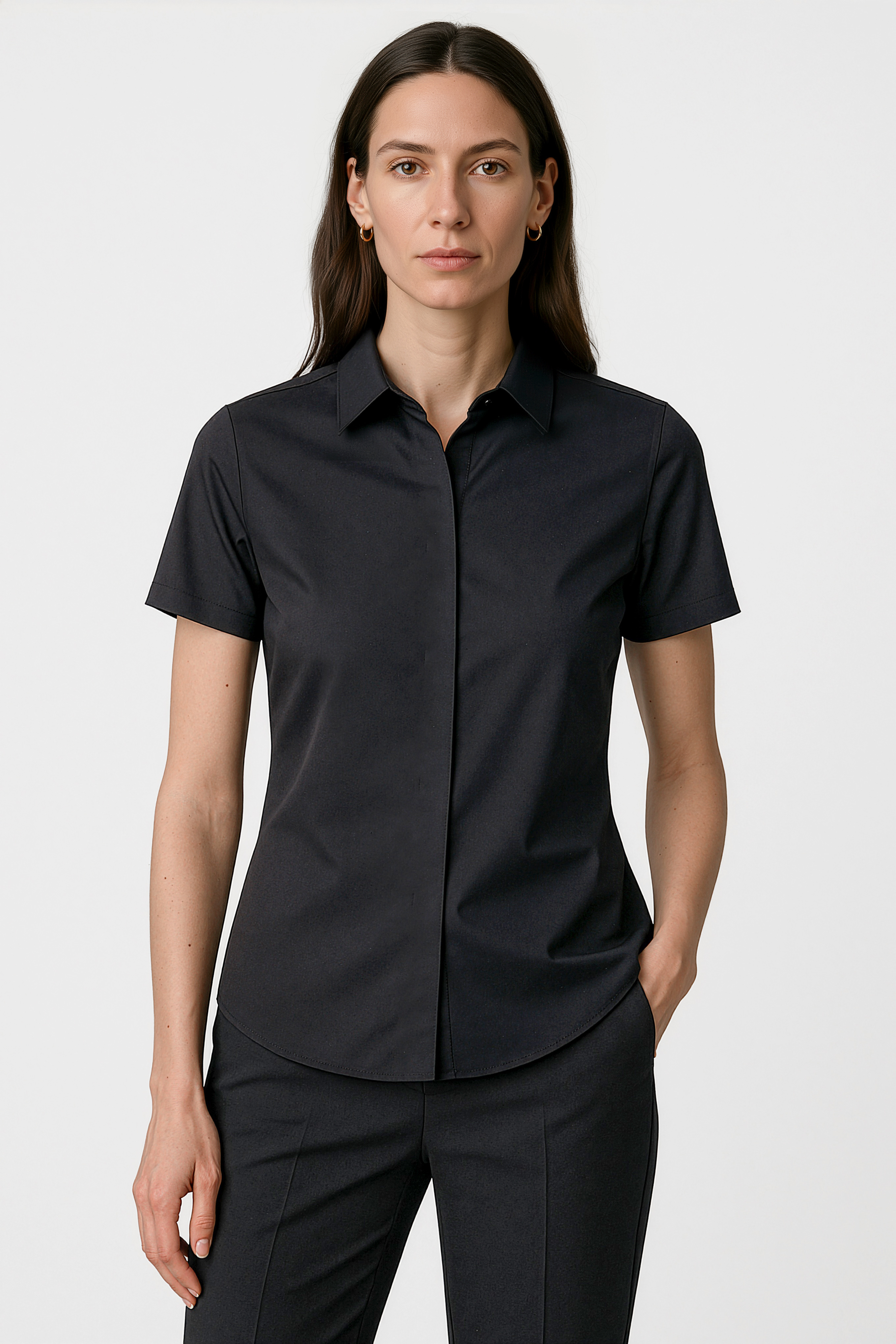 Biz Corporates Womens Charlie S/S Shirts